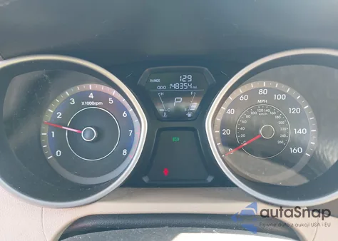 2013 Hyundai Elantra Gls from USA, damaged, VIN KMHDH4AEXDU598166